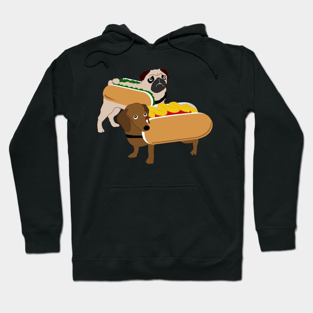 hotdog Hoodie by WhatDesign